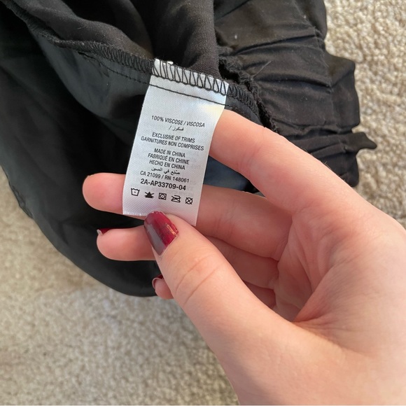 black paper bag shorts from ardene - Picture 6 of 7